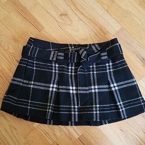 AE Mini plaid skirt